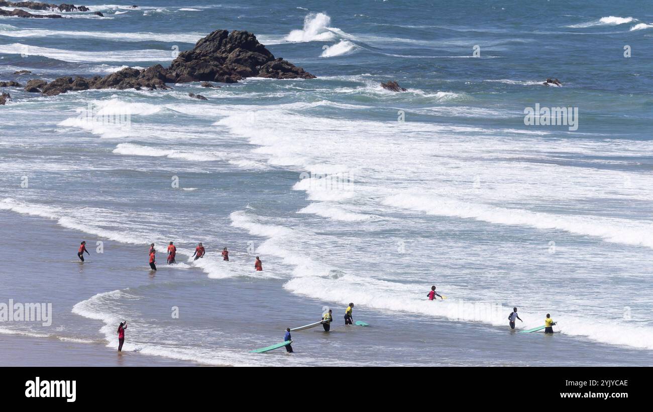 Célèbre hikingtrail Rota Vicentina le long de la côte ouest du Portugal Banque D'Images