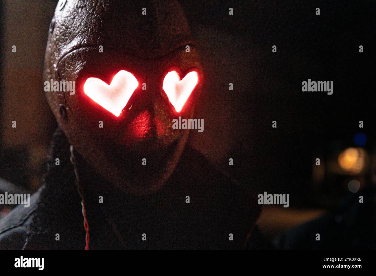 Yeux de coeur Banque D'Images