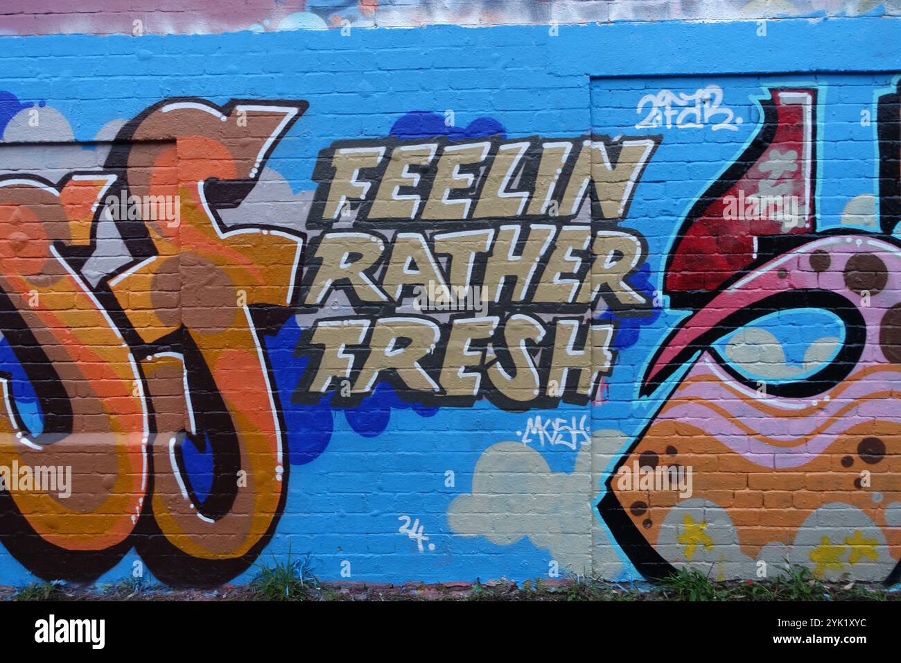 Graffiti, Brighton Banque D'Images