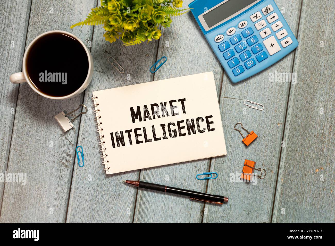 Le concept du business de l'information. Le texte de l'AUTOMATISATION DES AFFAIRES est écrit dans un cahier sur un fond blanc. Banque D'Images