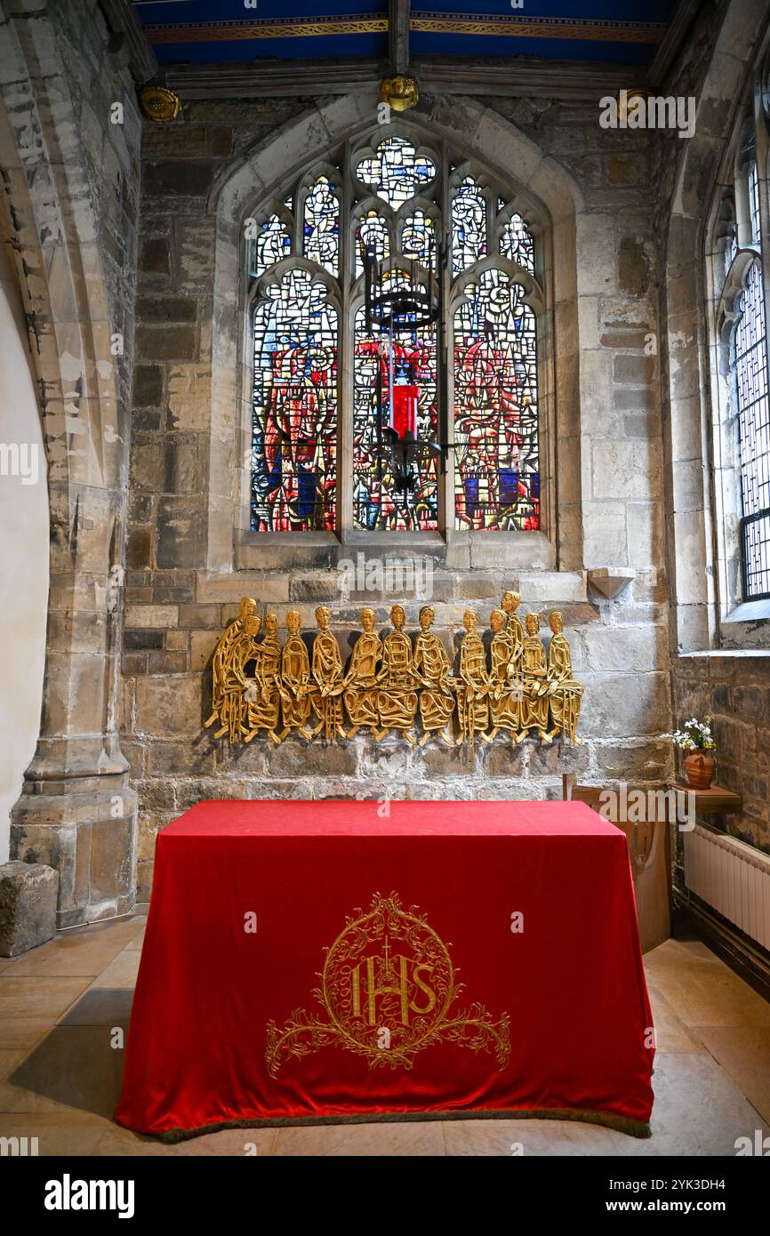 York, Angleterre - 30 juin 2024 : St Martin le Grand Church, York. Banque D'Images