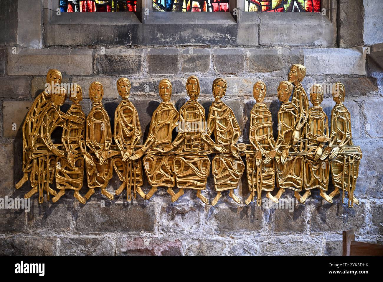 York, Angleterre - 30 juin 2024 : St Martin le Grand Church, York. Banque D'Images