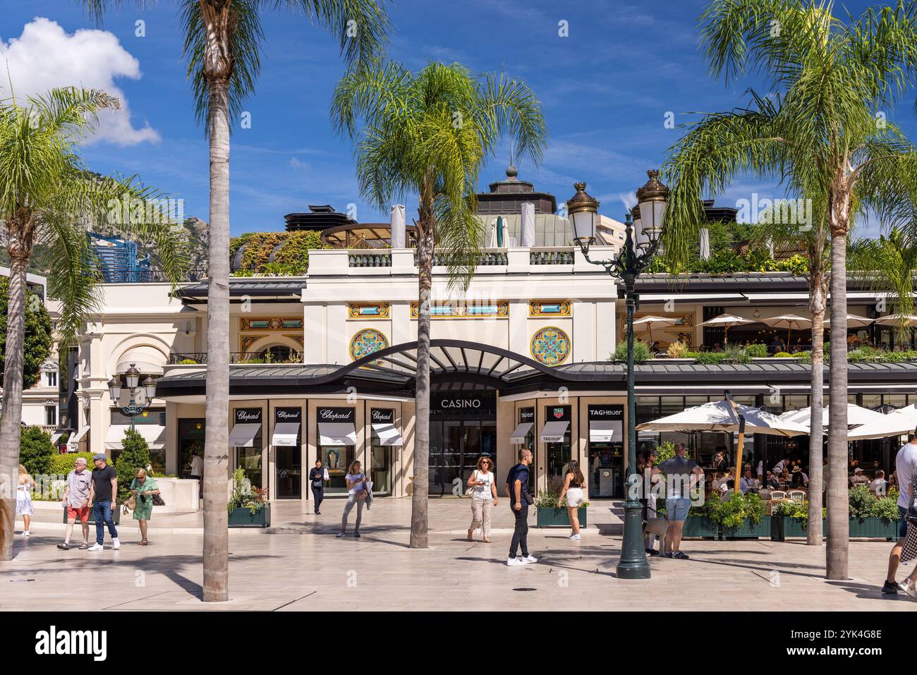 Casino de Monte Carlo, place du Casino, Monte Carlo, Monaco, Sud de la France, Côte d'Azur, Europe Banque D'Images