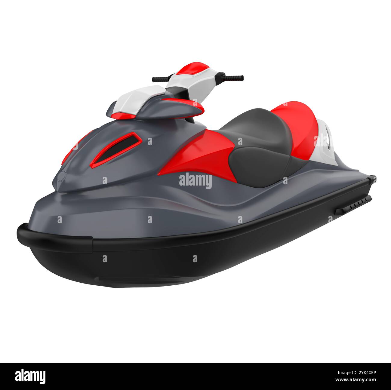 Scooter de l'eau embarcation personnelle isolée Banque D'Images