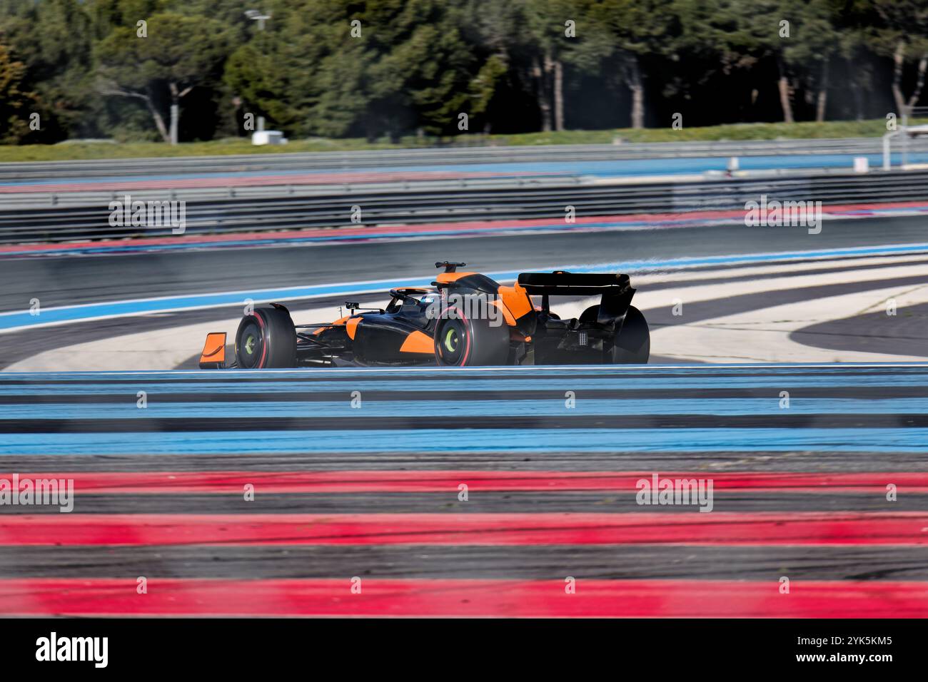 Essai McLaren Nyck de Vries 2024 au Castellet, FRANCE, 17/11/2024 Florent 'MrCrash' B. Banque D'Images
