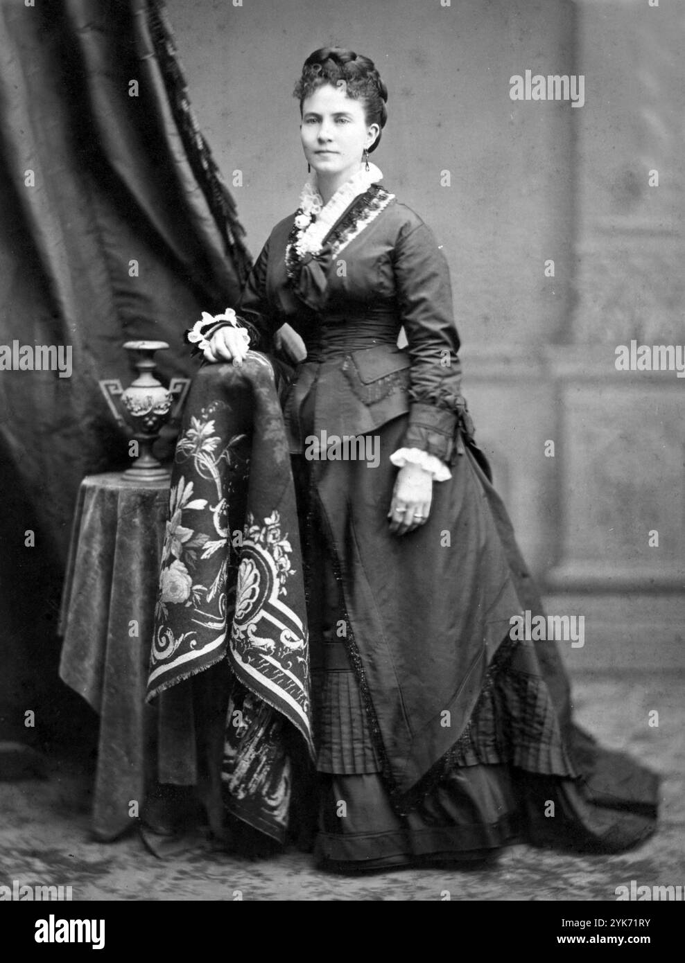 Ann Young, Ann Eliza Young (1844 – 1917) 19e des cinquante-six épouses de Brigham Young Banque D'Images