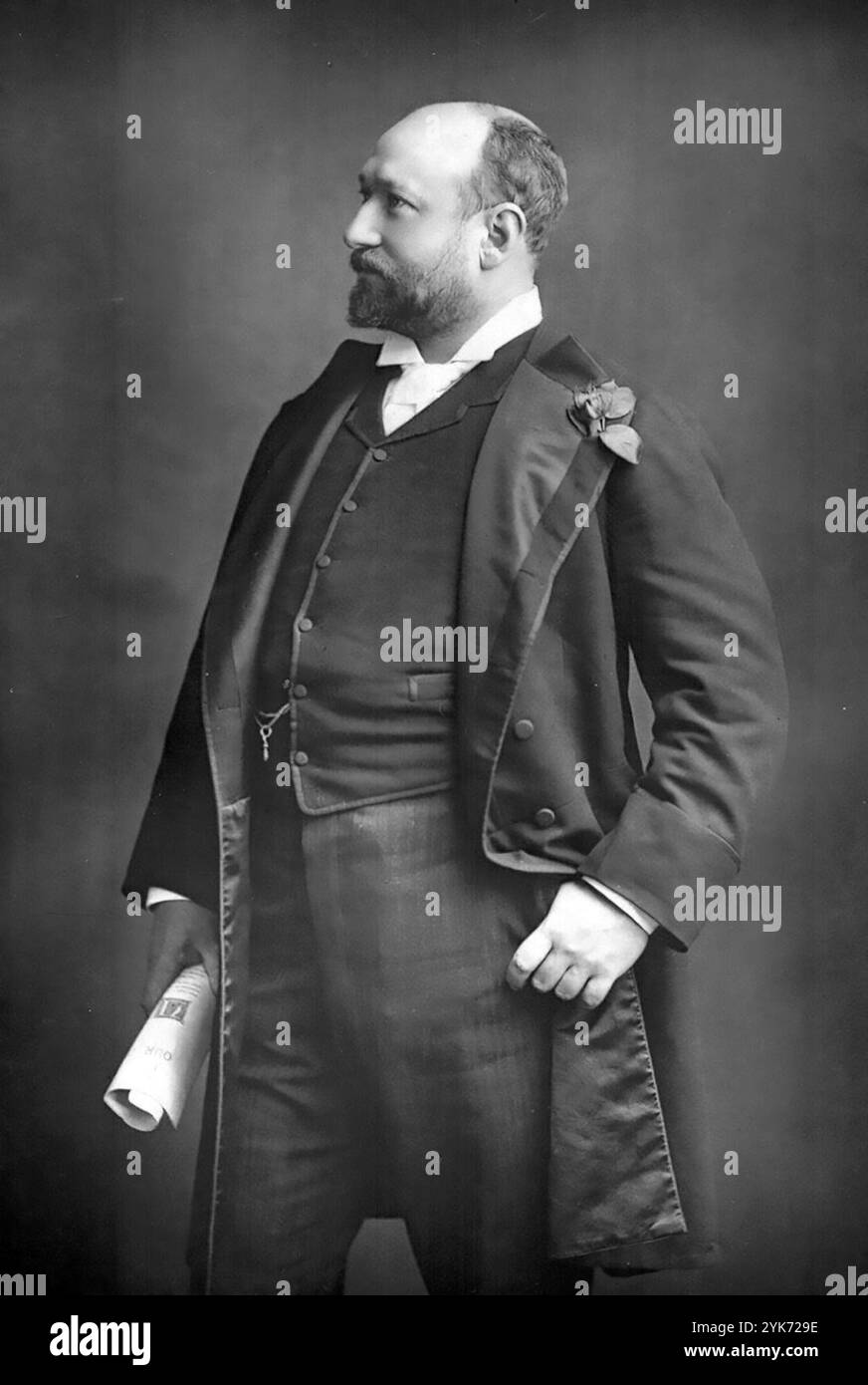 Augustus Harris, Sir Augustus Henry Glossop Harris (1852 – 1896) acteur britannique Banque D'Images