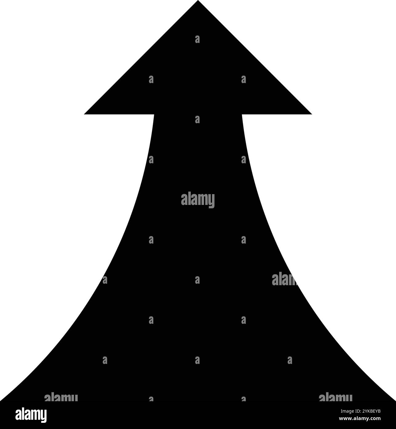 mise à niveau de la conception d'illustration d'icône de logo Illustration de Vecteur