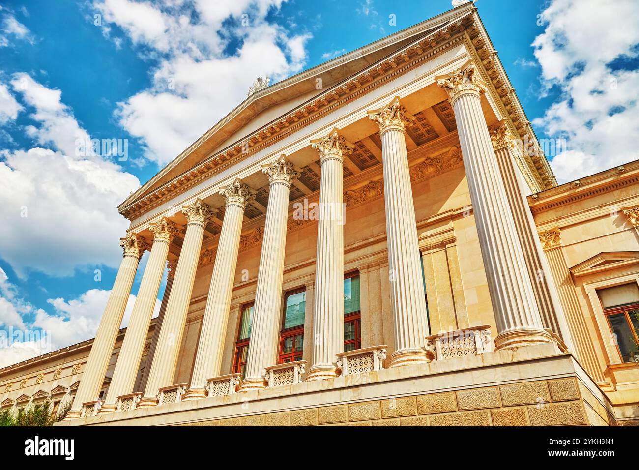 Palais de Justice,Vienne.bâtiment néo-Renaissance érigée de 1875 à 1881 est situé dans la capitale de l'Autriche. Banque D'Images