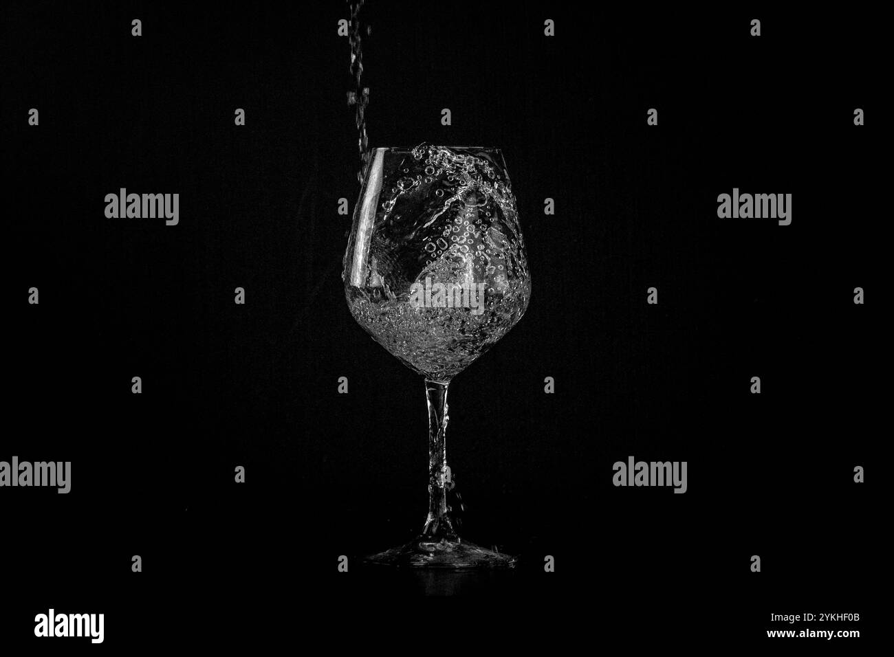 ce n'est pas juste un verre d'eau Banque D'Images