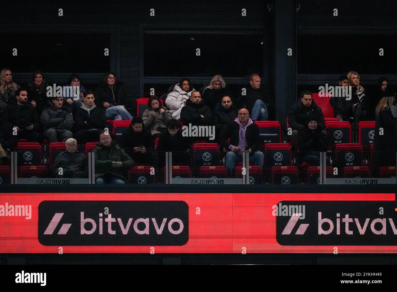 Almere - John Heitinga lors d'une rencontre amicale entre les U21 des pays-Bas et les U21 de l'Angleterre au stade Yanmar le 18 novembre 2024 à Almere, aux pays-Bas. (VK Sportphoto/Danny de Groot) Banque D'Images