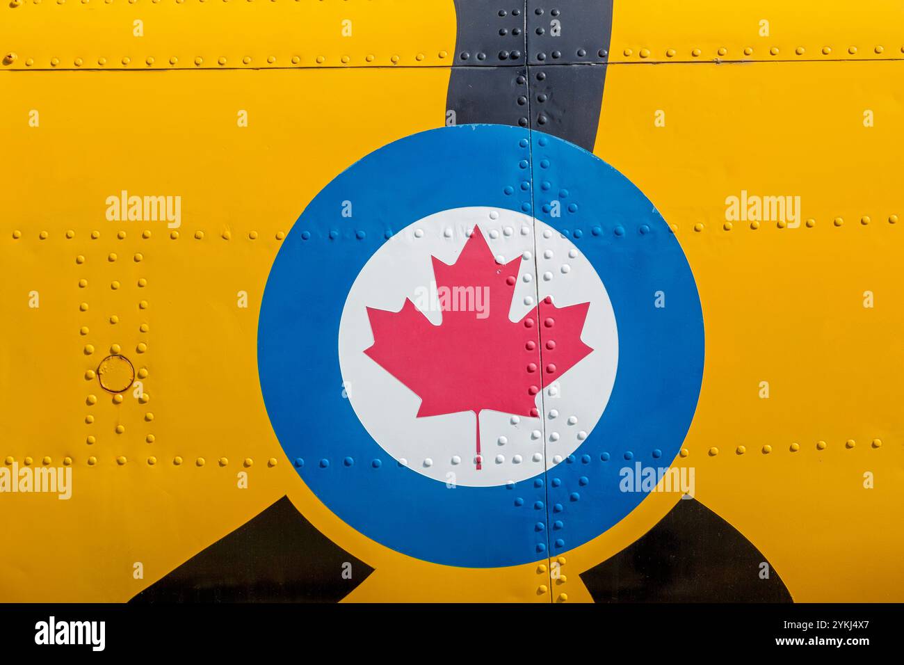 Hélicoptère, Musée de la défense aérienne de Bagotville, ville de Saguenay, Québec, Canada Banque D'Images