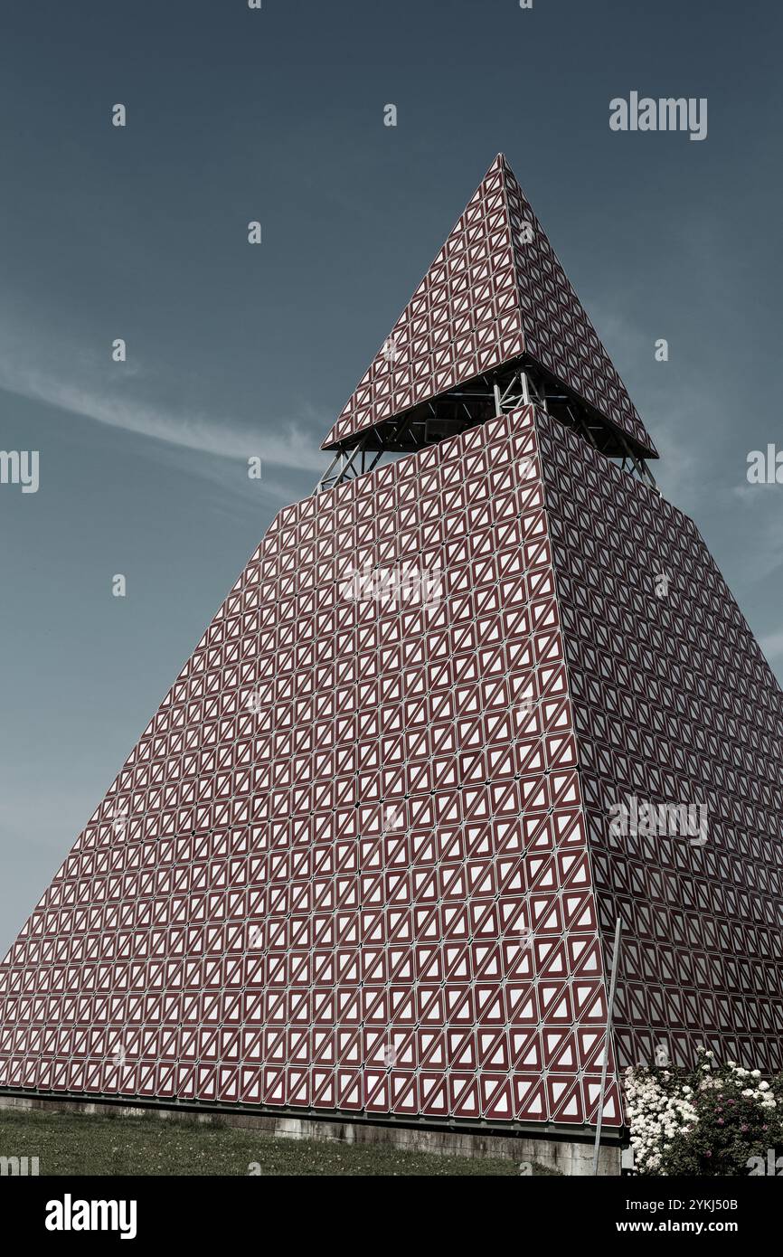 Pyramide des Ha ! Ha!, la Baie, Saguenay, Québec, Canada Banque D'Images