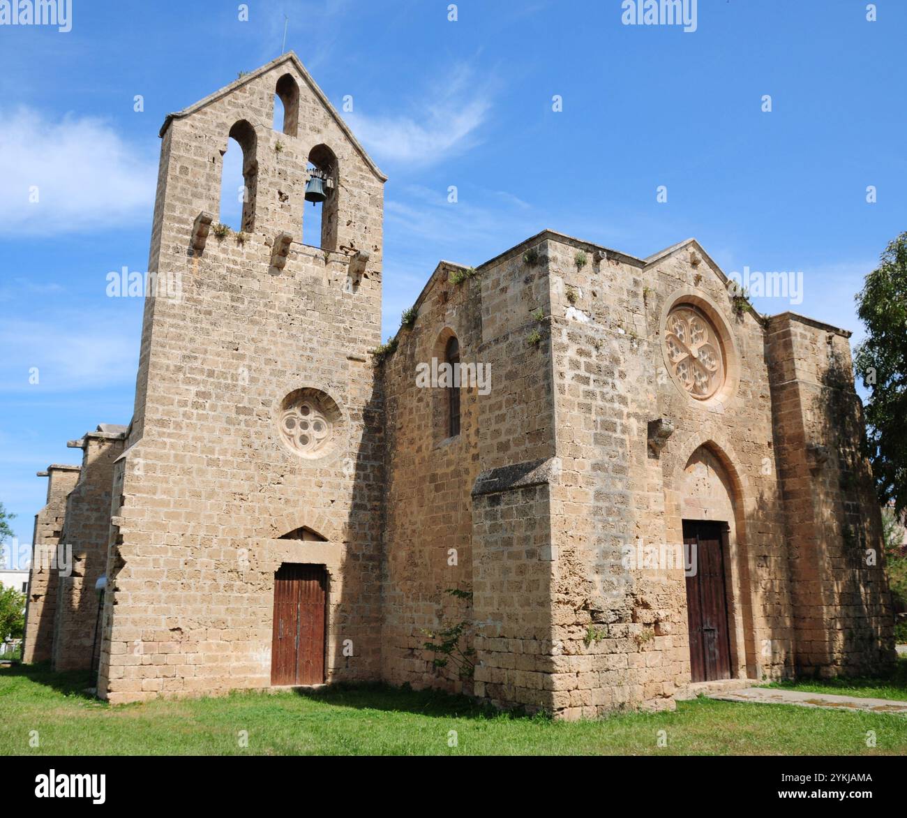 Une église historique à Famagouste, Chypre du Nord Banque D'Images
