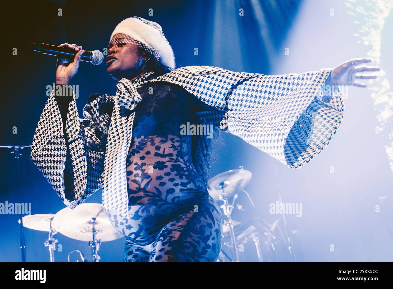 Londres, Royaume-Uni. 18 novembre 2024. Say She elle se produit au Roundhouse à Camden. Crédit : Thomas Jackson/Alamy Live News Banque D'Images