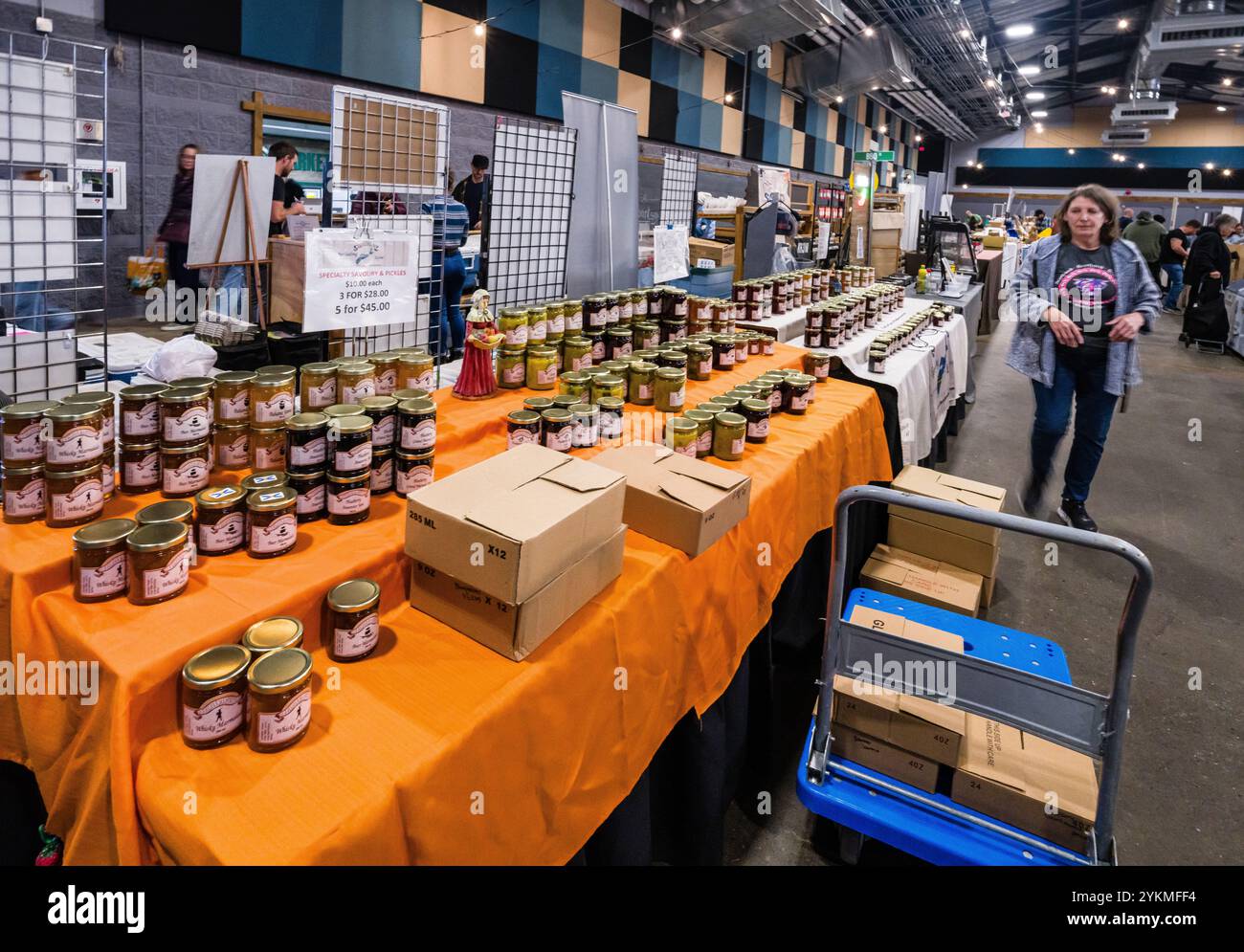 Halifax Seaport Farmers’ Market   Halifax, Nouvelle-Écosse, CAN Banque D'Images