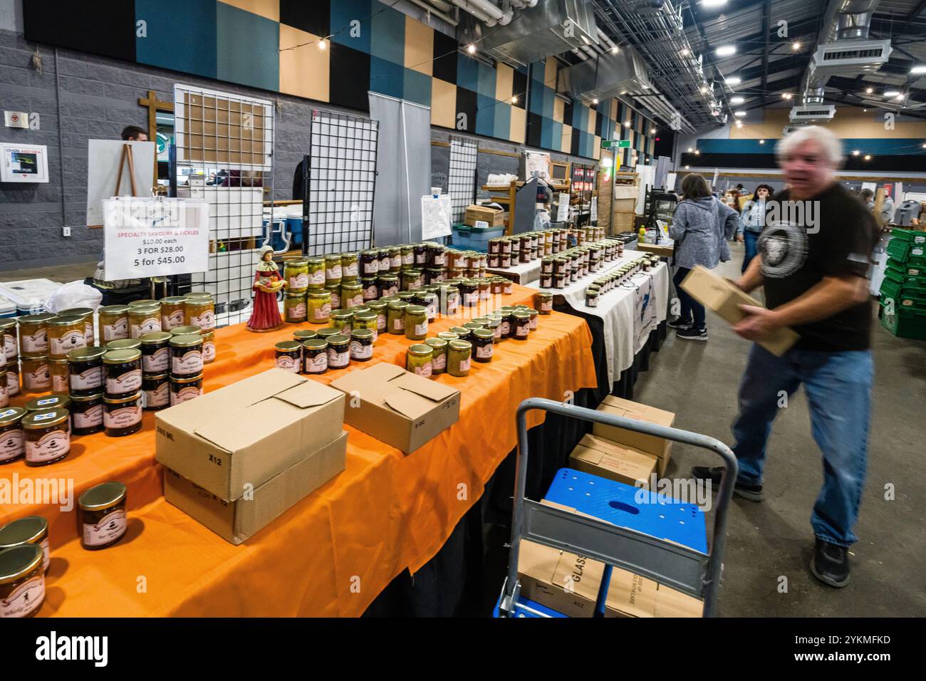 Halifax Seaport Farmers’ Market   Halifax, Nouvelle-Écosse, CAN Banque D'Images