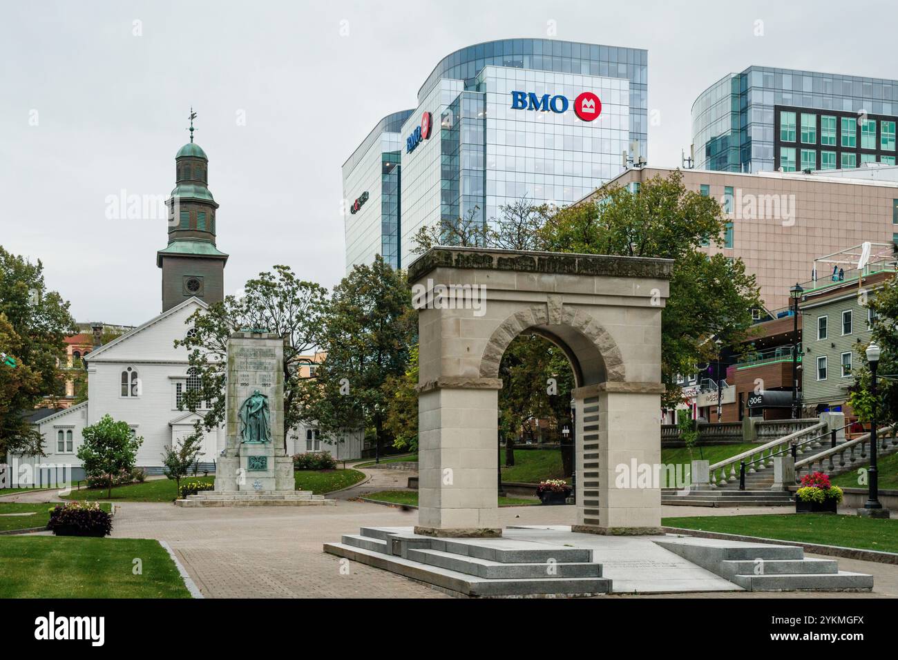 Grand Parade   Halifax, Nouvelle-Écosse, CAN Banque D'Images