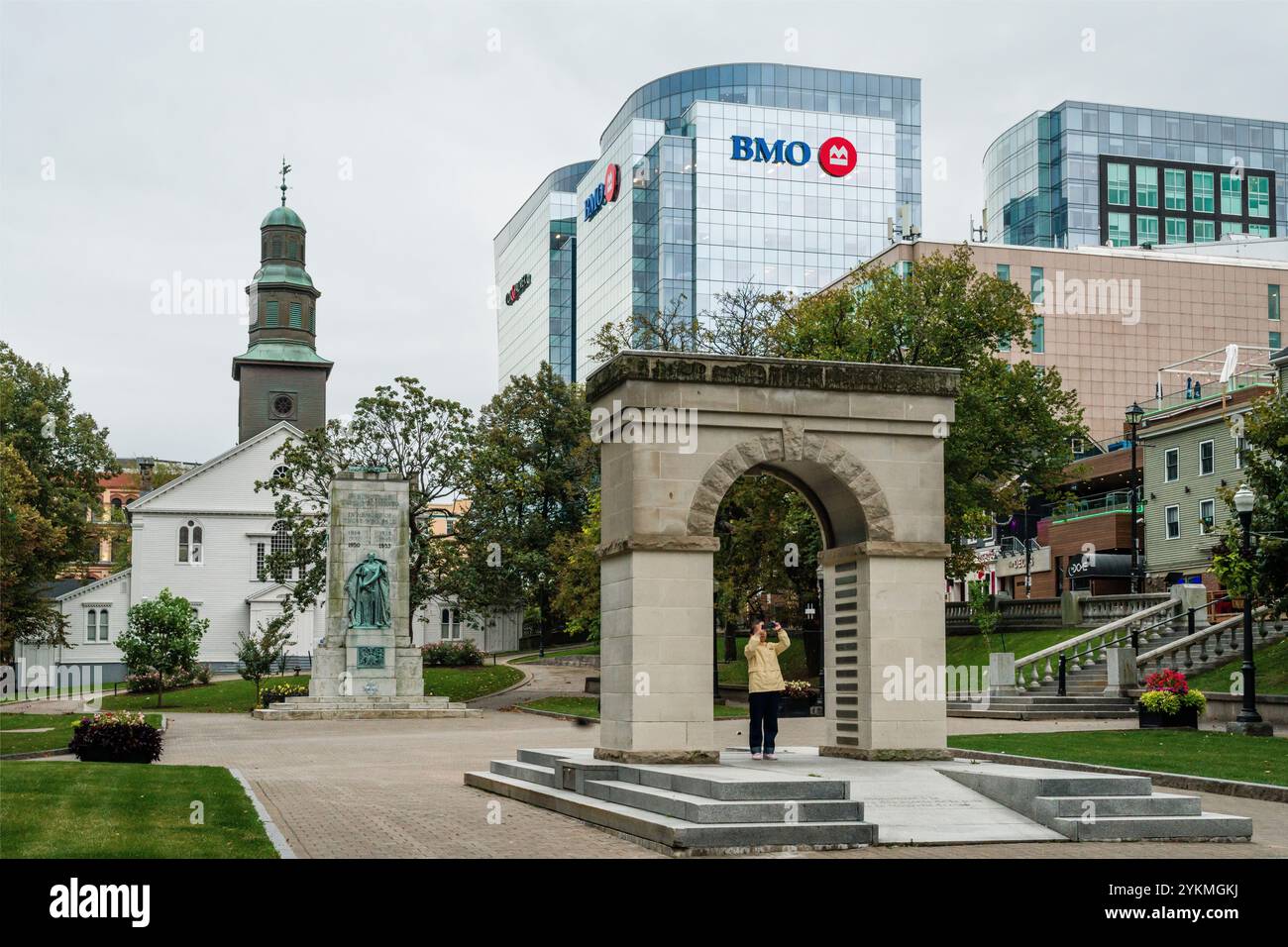 Grand Parade   Halifax, Nouvelle-Écosse, CAN Banque D'Images