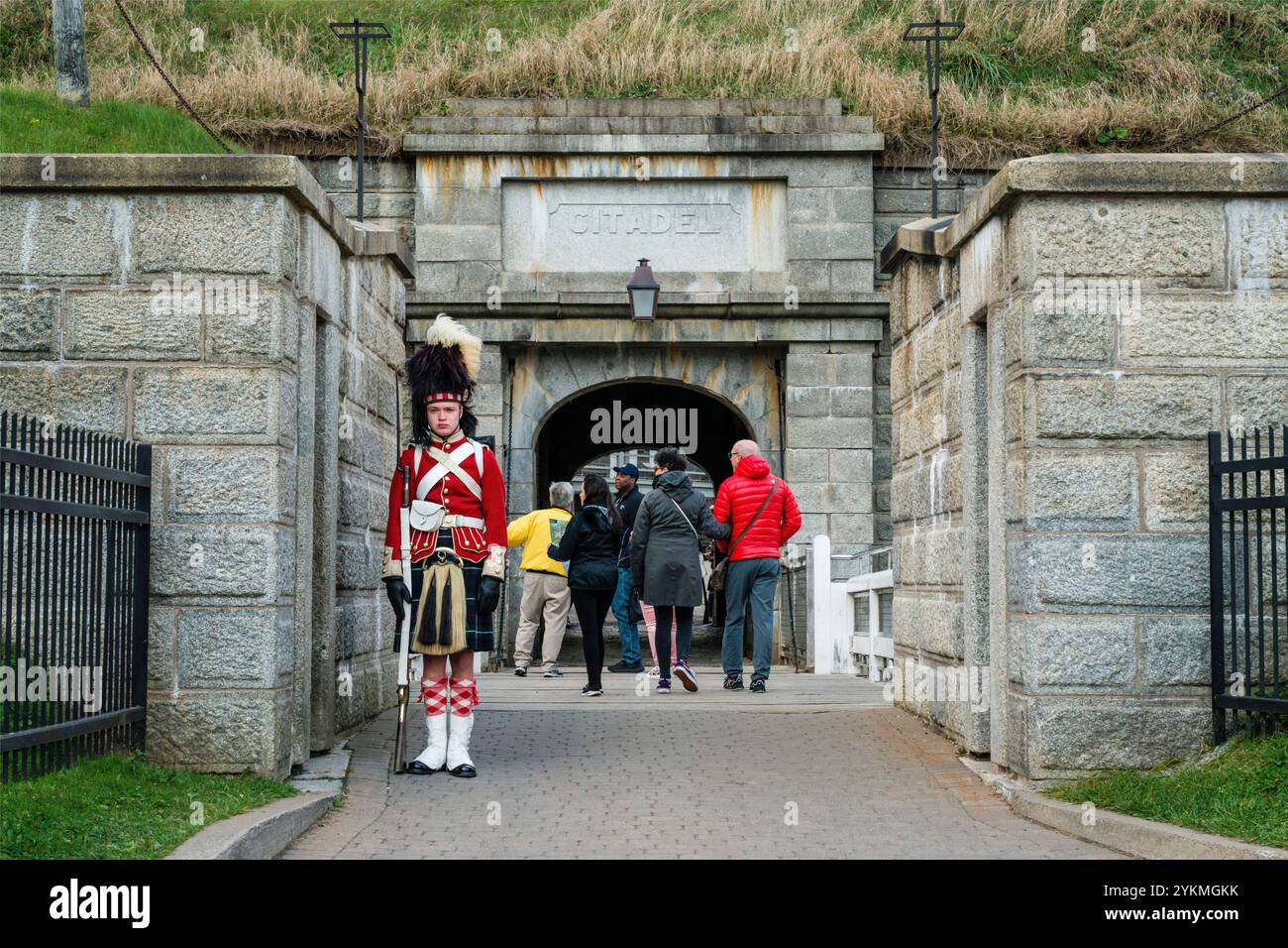 Citadel Hill (Fort George)   Halifax, Nouvelle-Écosse, CAN Banque D'Images