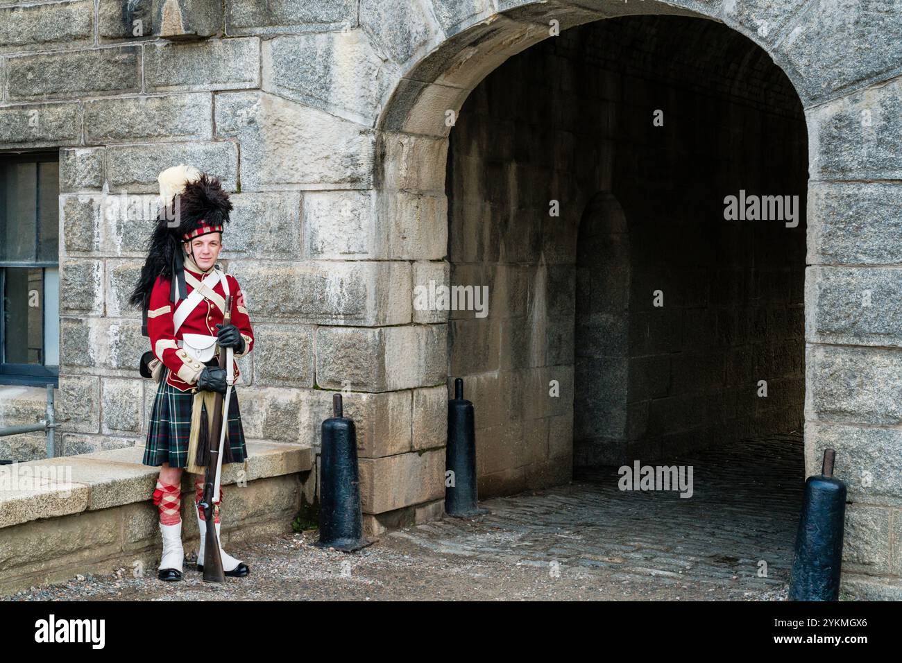 Citadel Hill (Fort George)   Halifax, Nouvelle-Écosse, CAN Banque D'Images