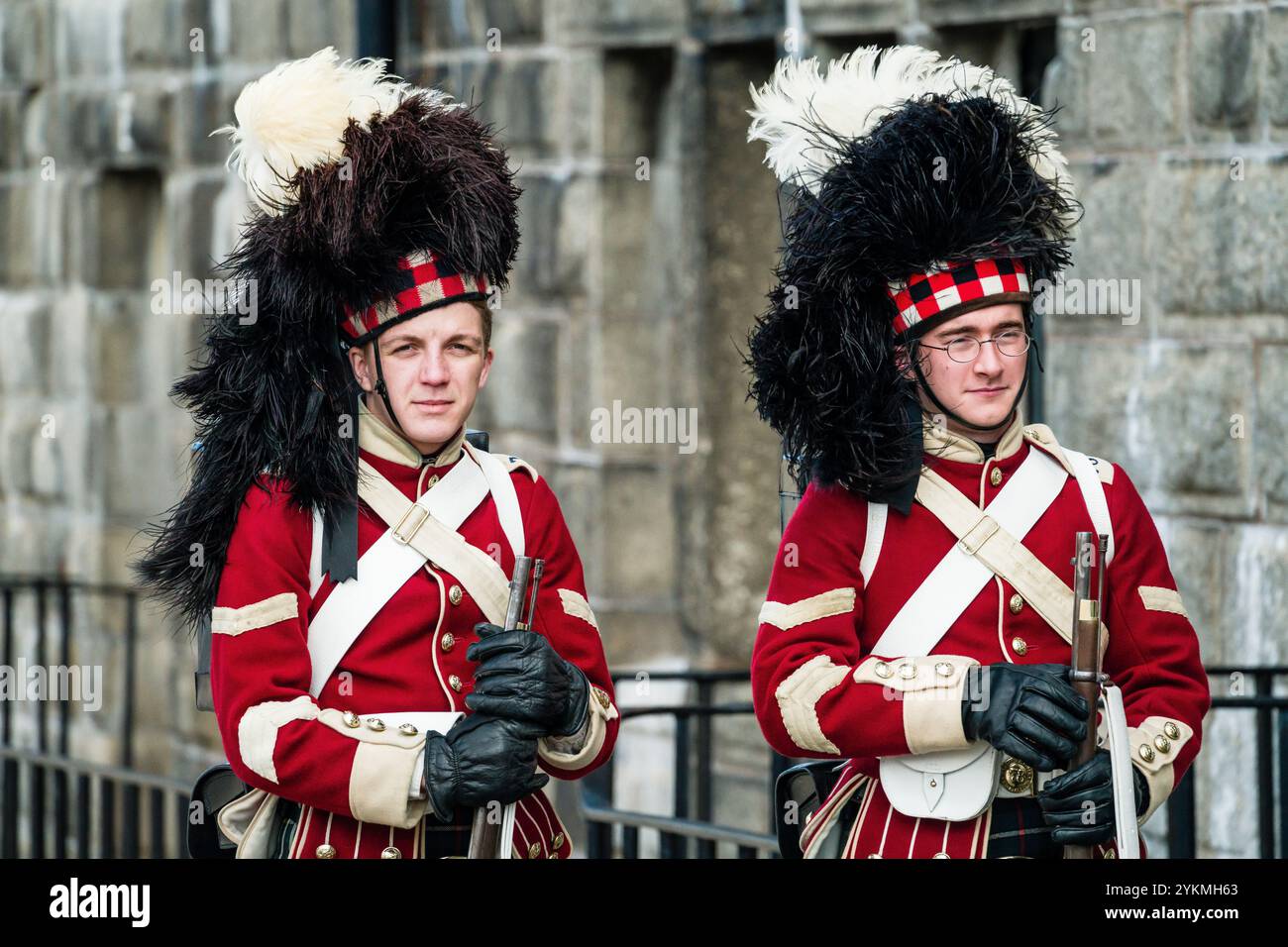 Citadel Hill (Fort George)   Halifax, Nouvelle-Écosse, CAN Banque D'Images