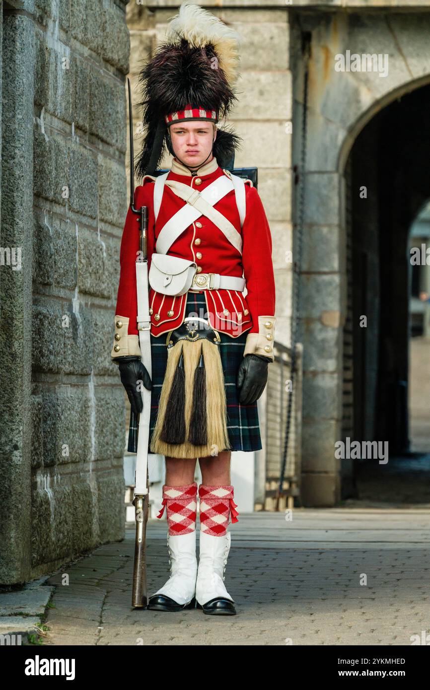 Citadel Hill (Fort George)   Halifax, Nouvelle-Écosse, CAN Banque D'Images