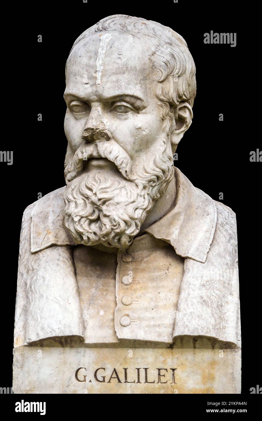Galileo Galilei (1564 – 1642) - physicien, astronome, philosophe, mathématicien et écrivain italien, considéré comme le père de la science moderne Banque D'Images