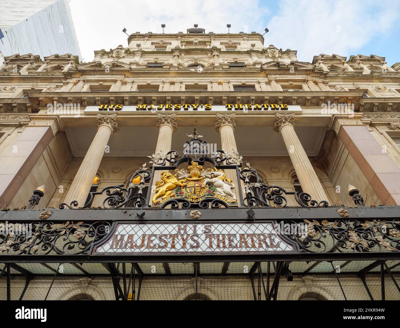 His Majestys Theatre, Haymarket, Londres, Royaume-Uni Banque D'Images