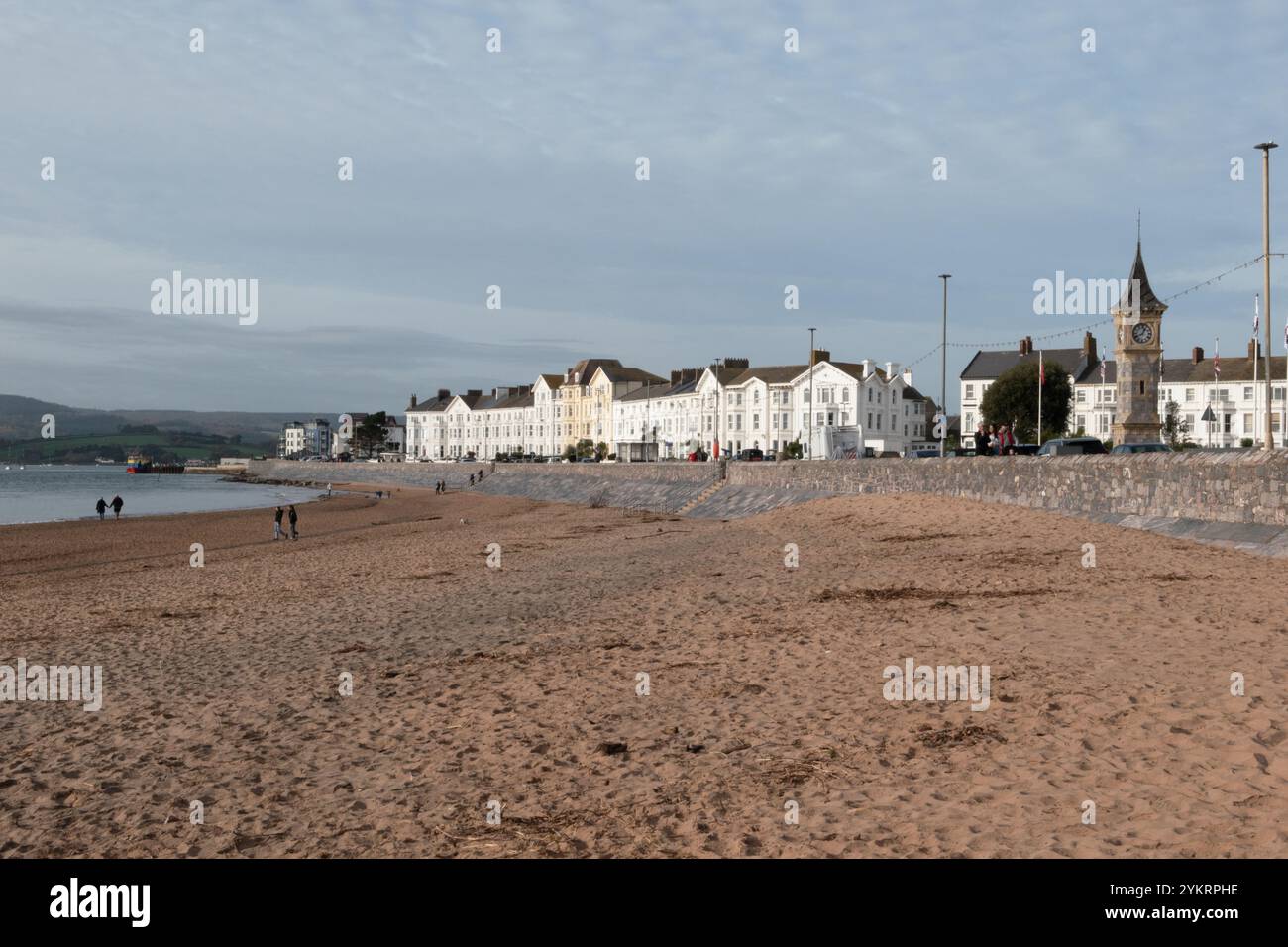 Exmouth Beach, Devon, Angleterre Banque D'Images