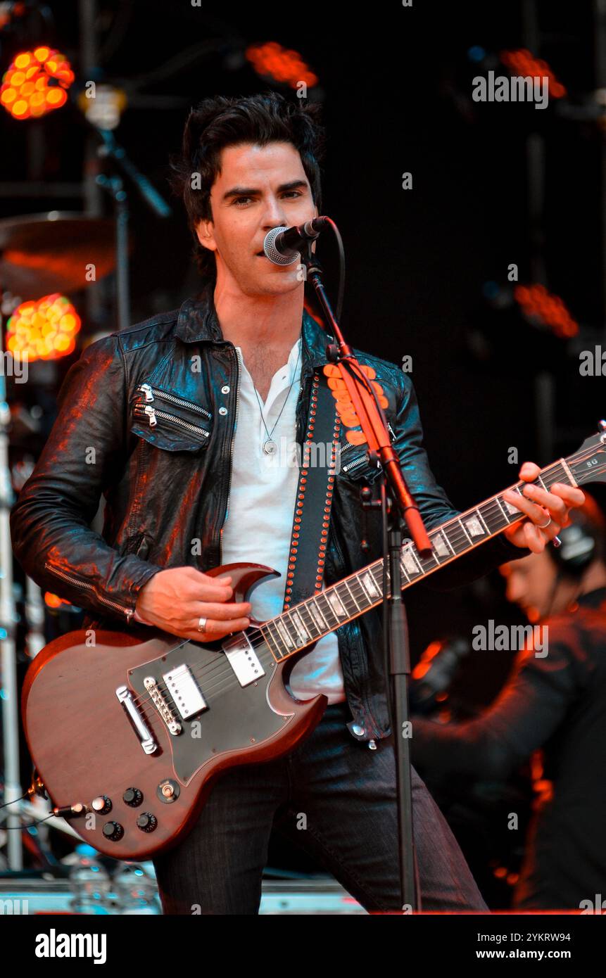 Kelly Jones - Stereophonics, V2013, Hylands Park, Chelmsford, Essex, Grande-Bretagne - 18 août 2013 Banque D'Images