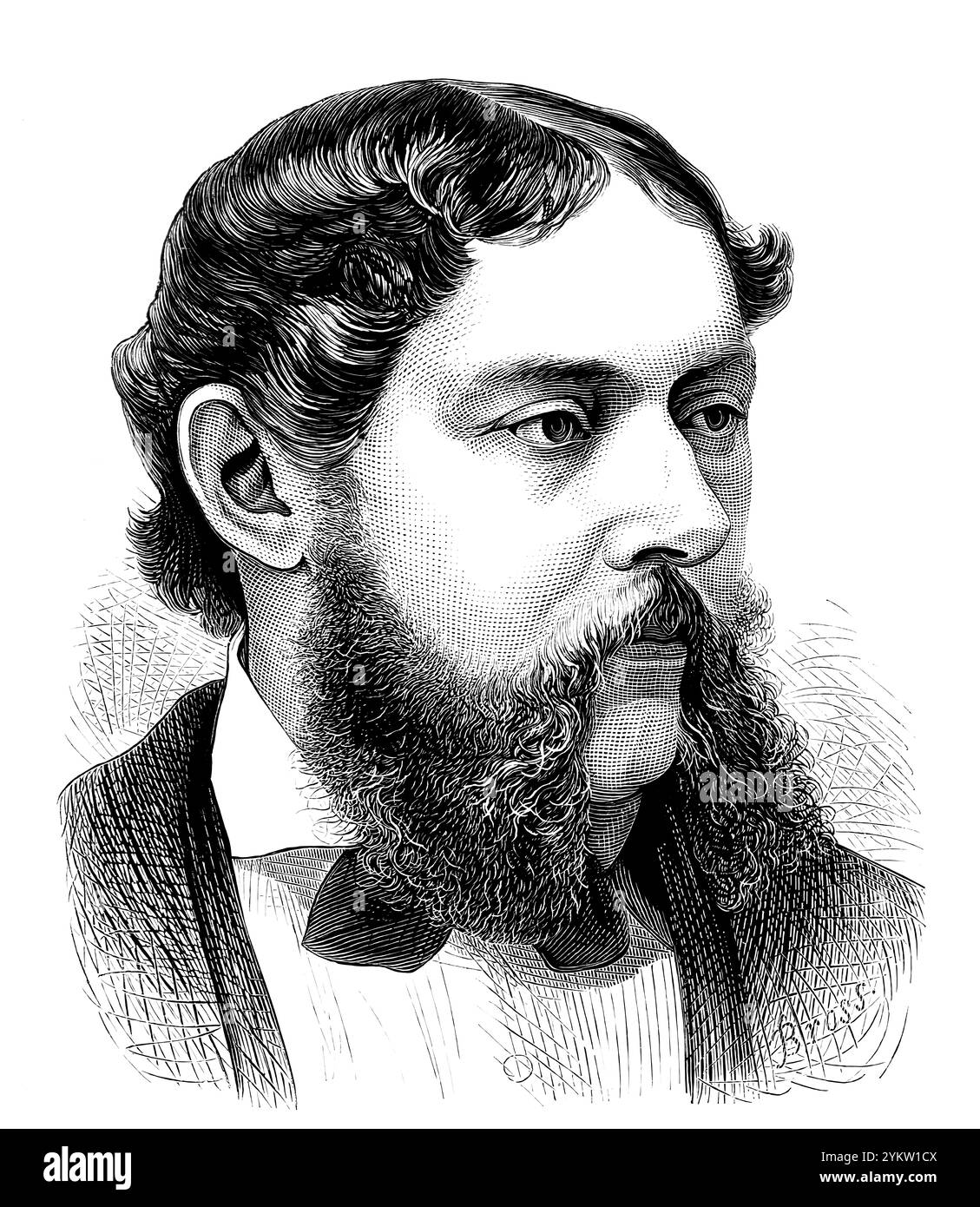 Richard Anthony Proctor, 1837 – 1888, astronome anglais Banque D'Images