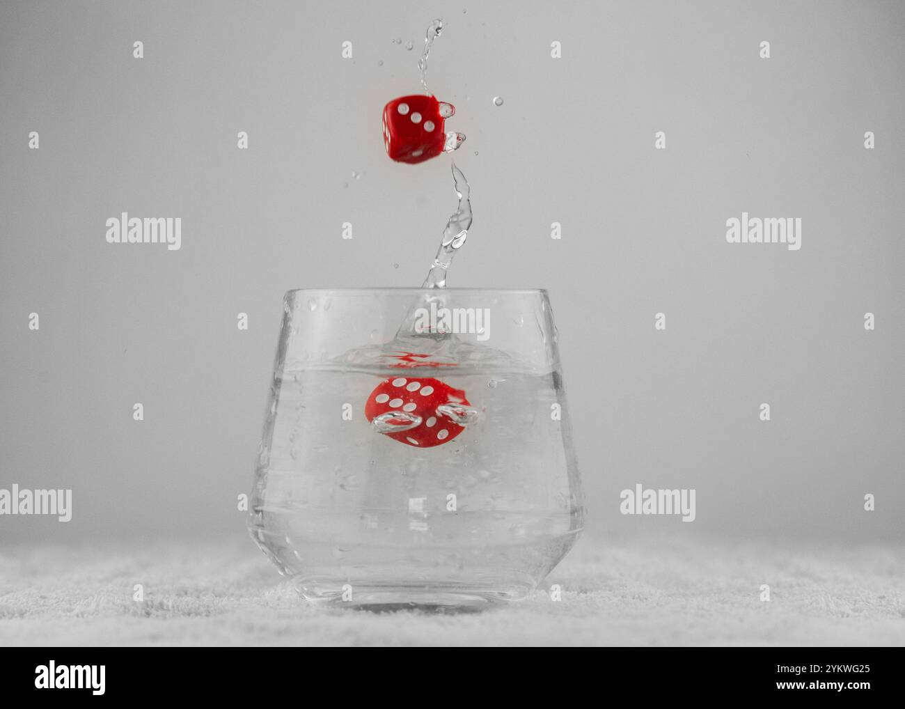 Splash Banque D'Images