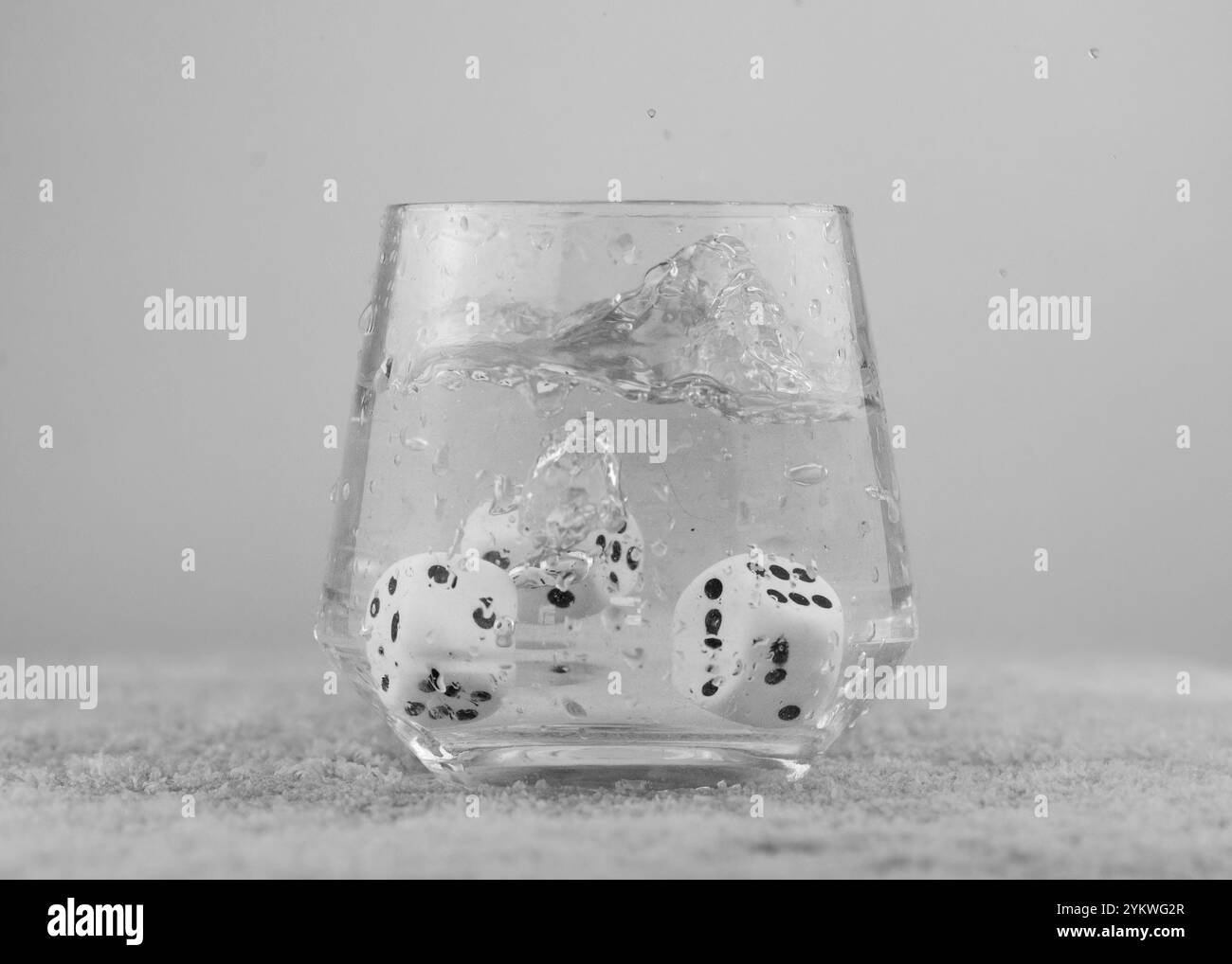 Splash Banque D'Images
