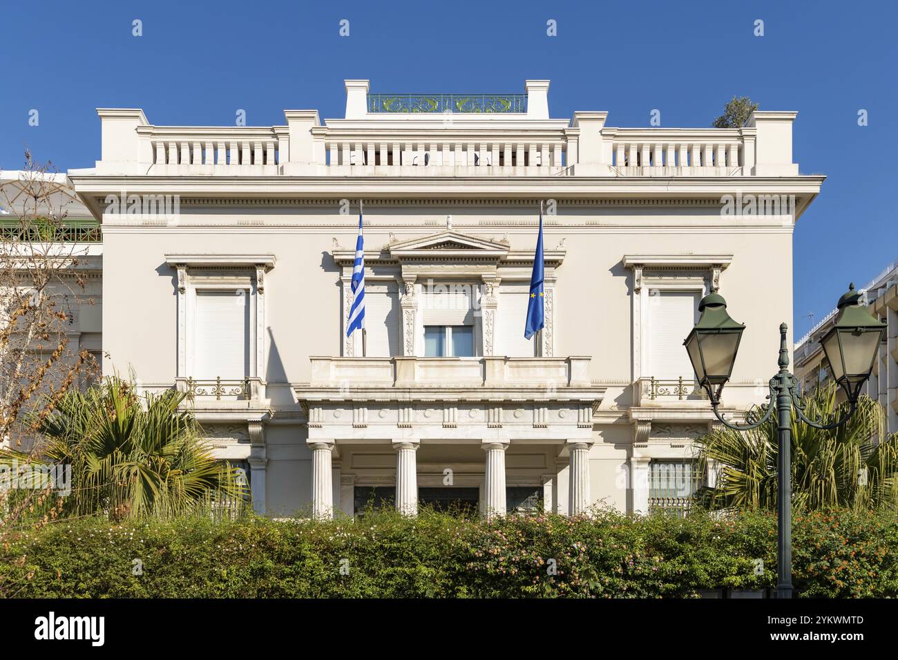 Une photo du musée Benaki Banque D'Images