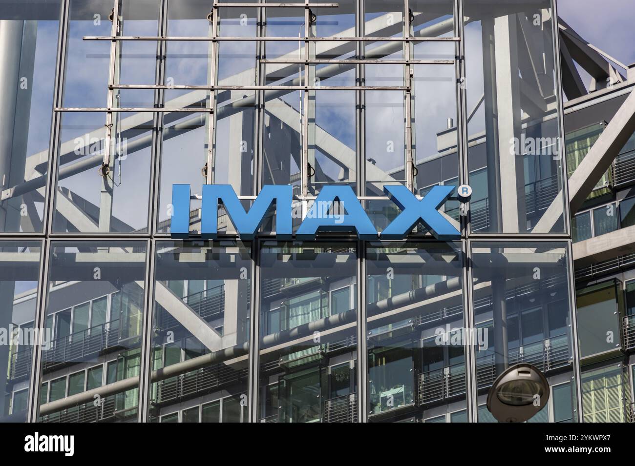 Une photo du logo IMAX Banque D'Images