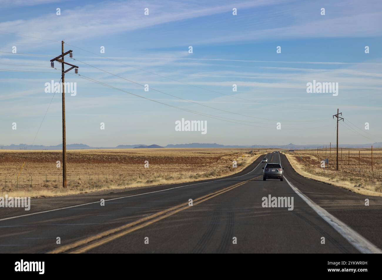 Une photo de la U.S. route 89 en Arizona Banque D'Images