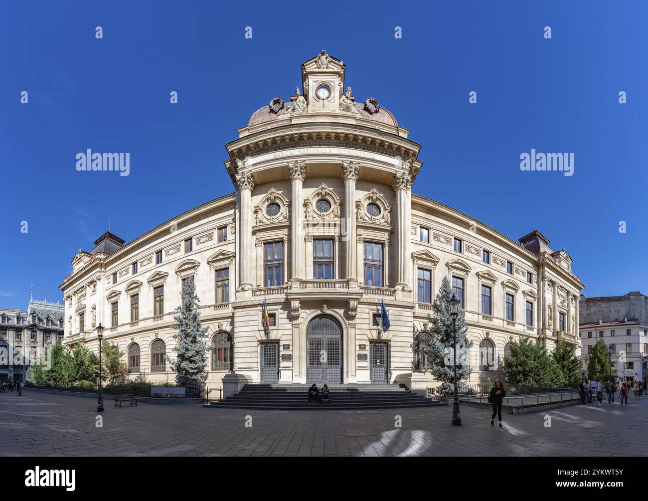 Une photo du Musée de la Banque nationale de Roumanie Banque D'Images