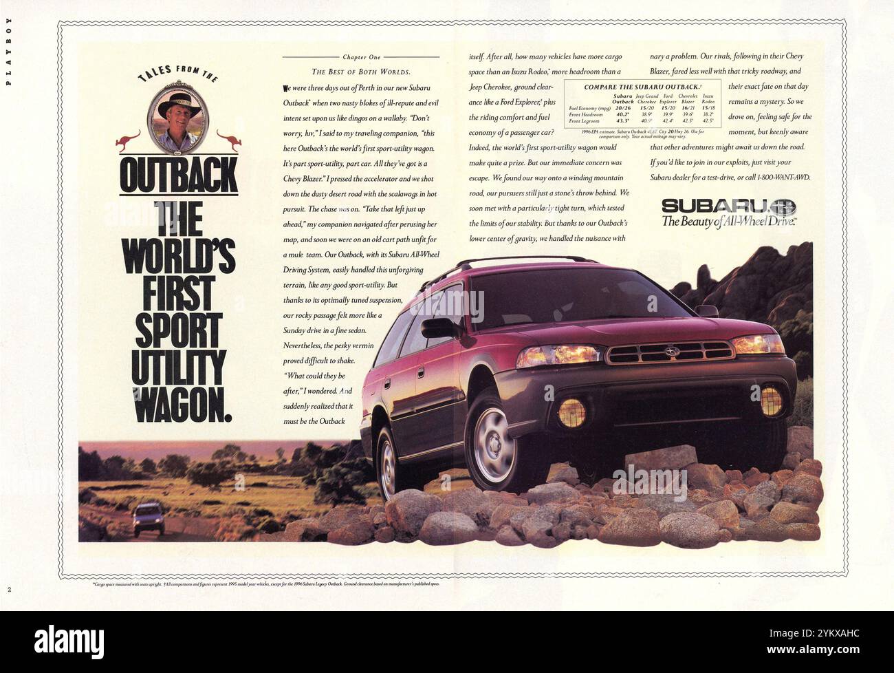 Vintage magazine 'Playboy' numéro de novembre 1995 annonce, États-Unis Banque D'Images