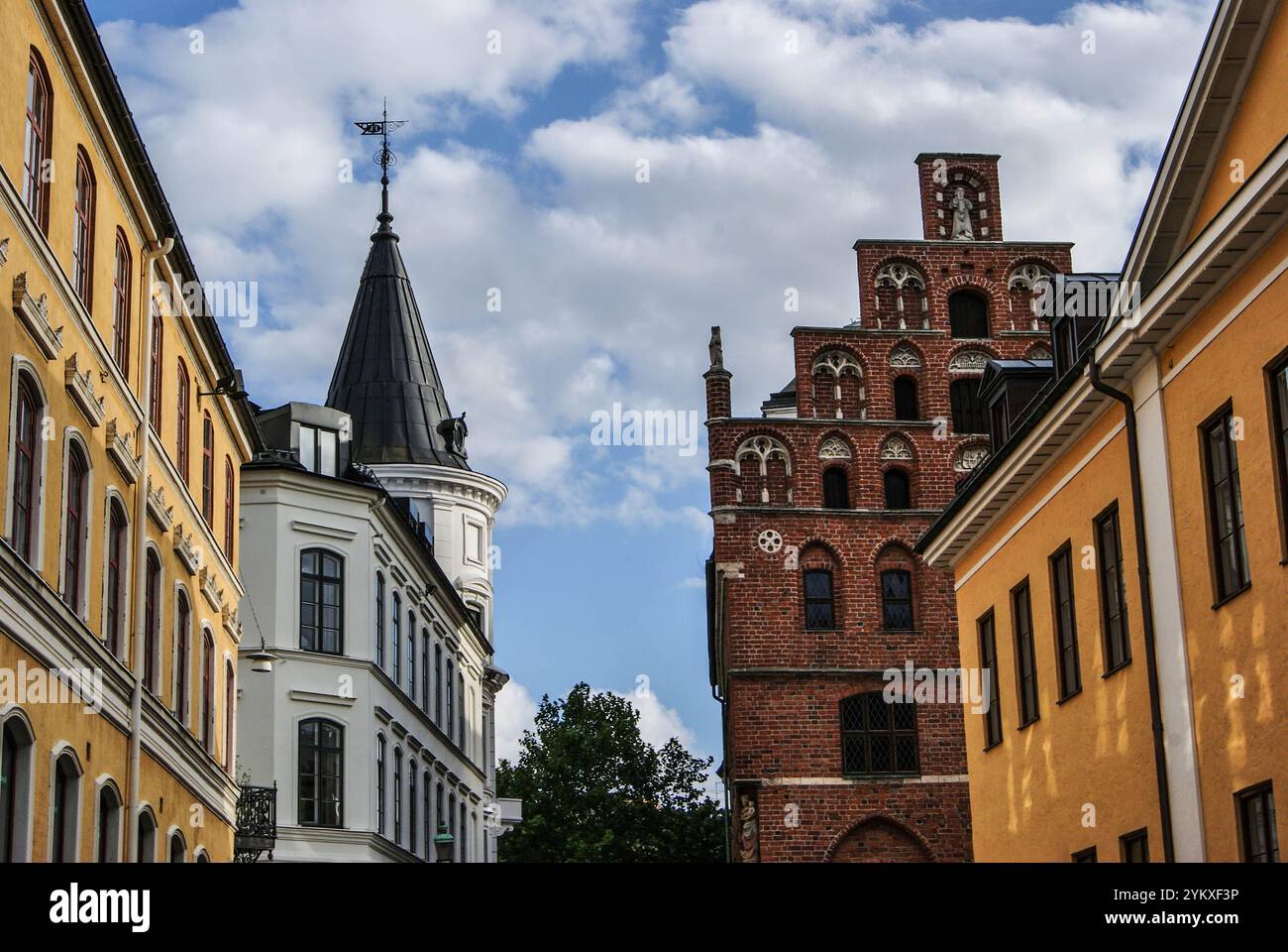 Norra Vallgaten, Malmo, Suède Banque D'Images