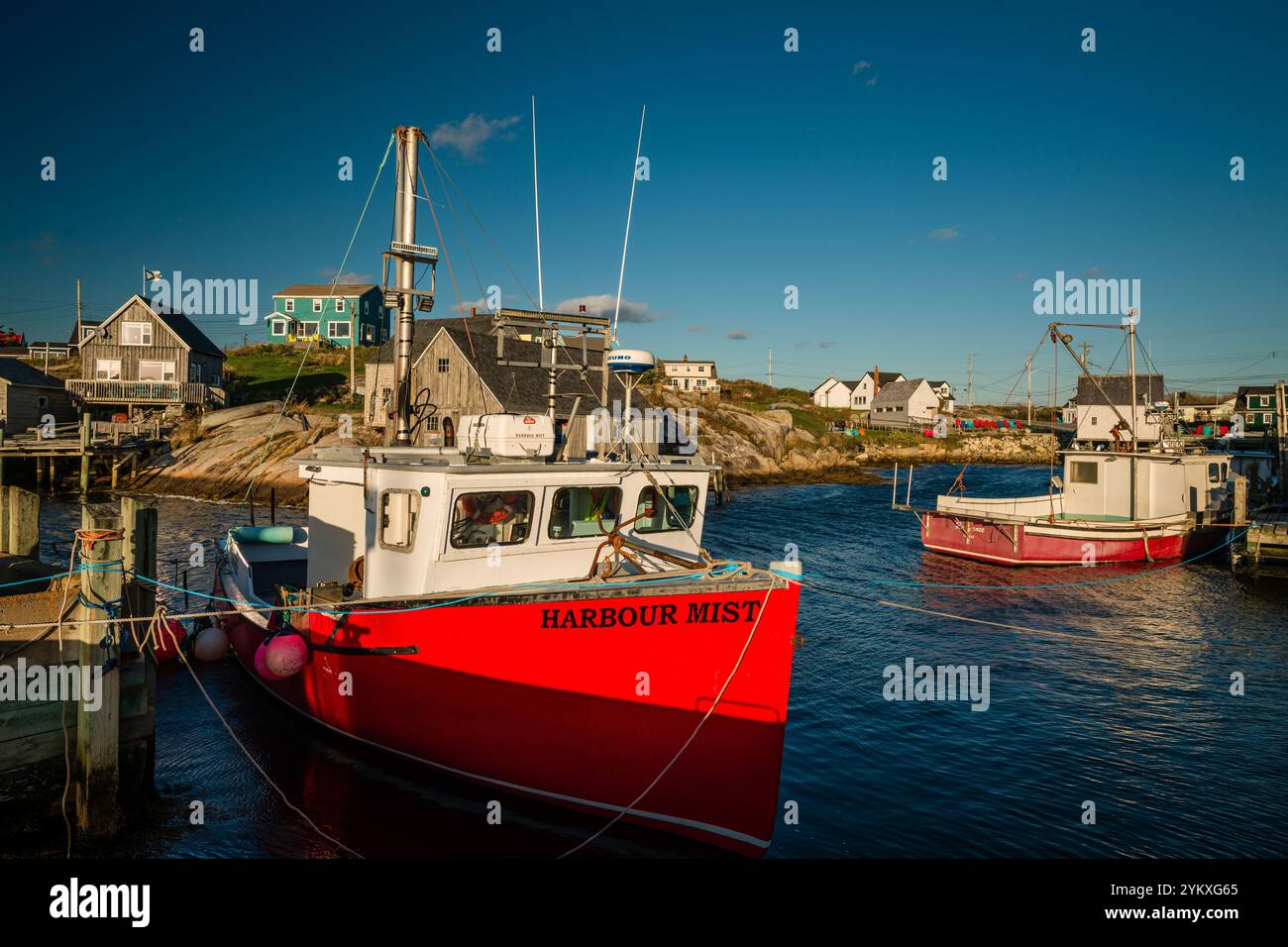 Port   Peggy's Cove, Nouvelle-Écosse, CAN Banque D'Images