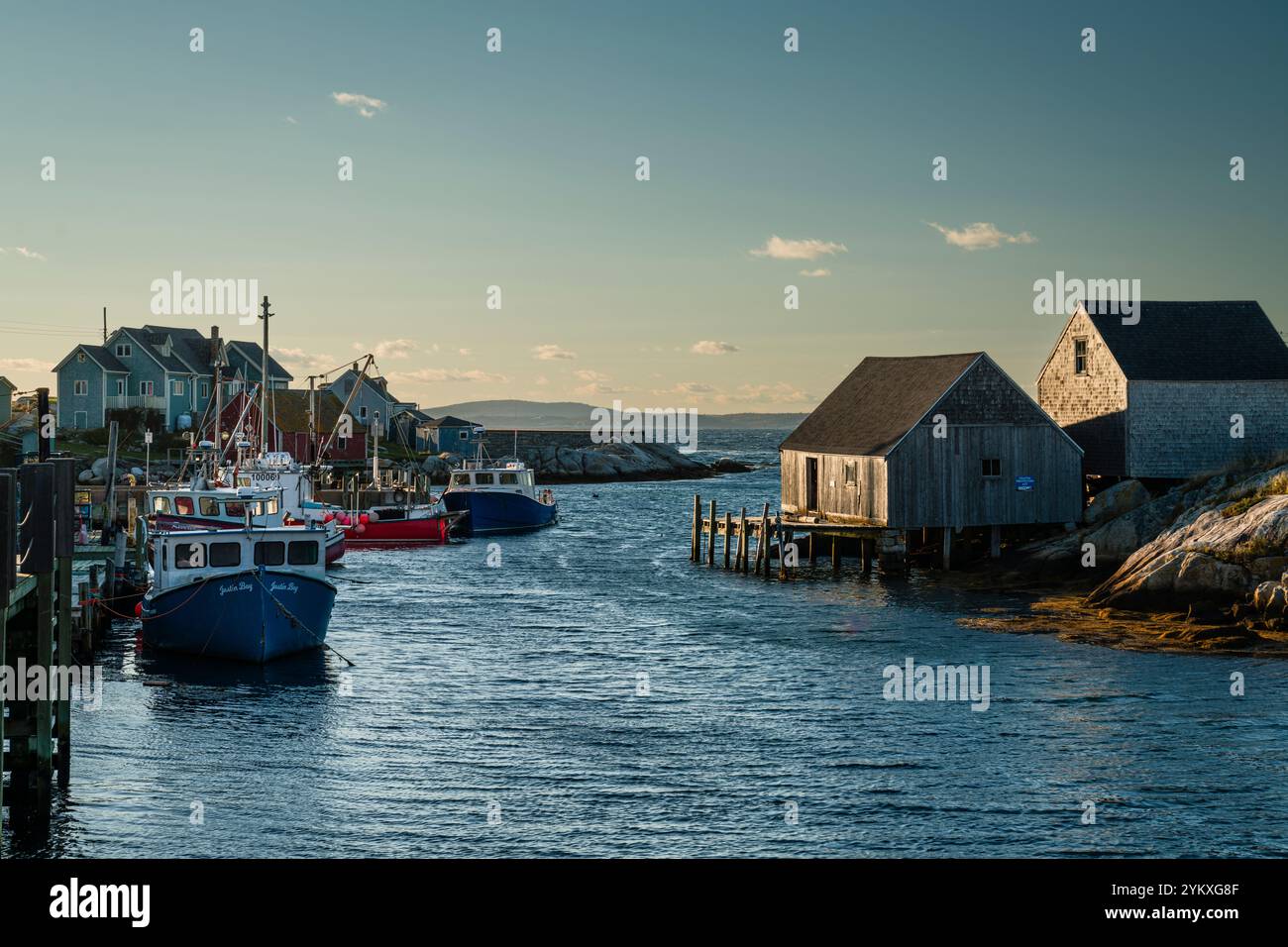 Port   Peggy's Cove, Nouvelle-Écosse, CAN Banque D'Images