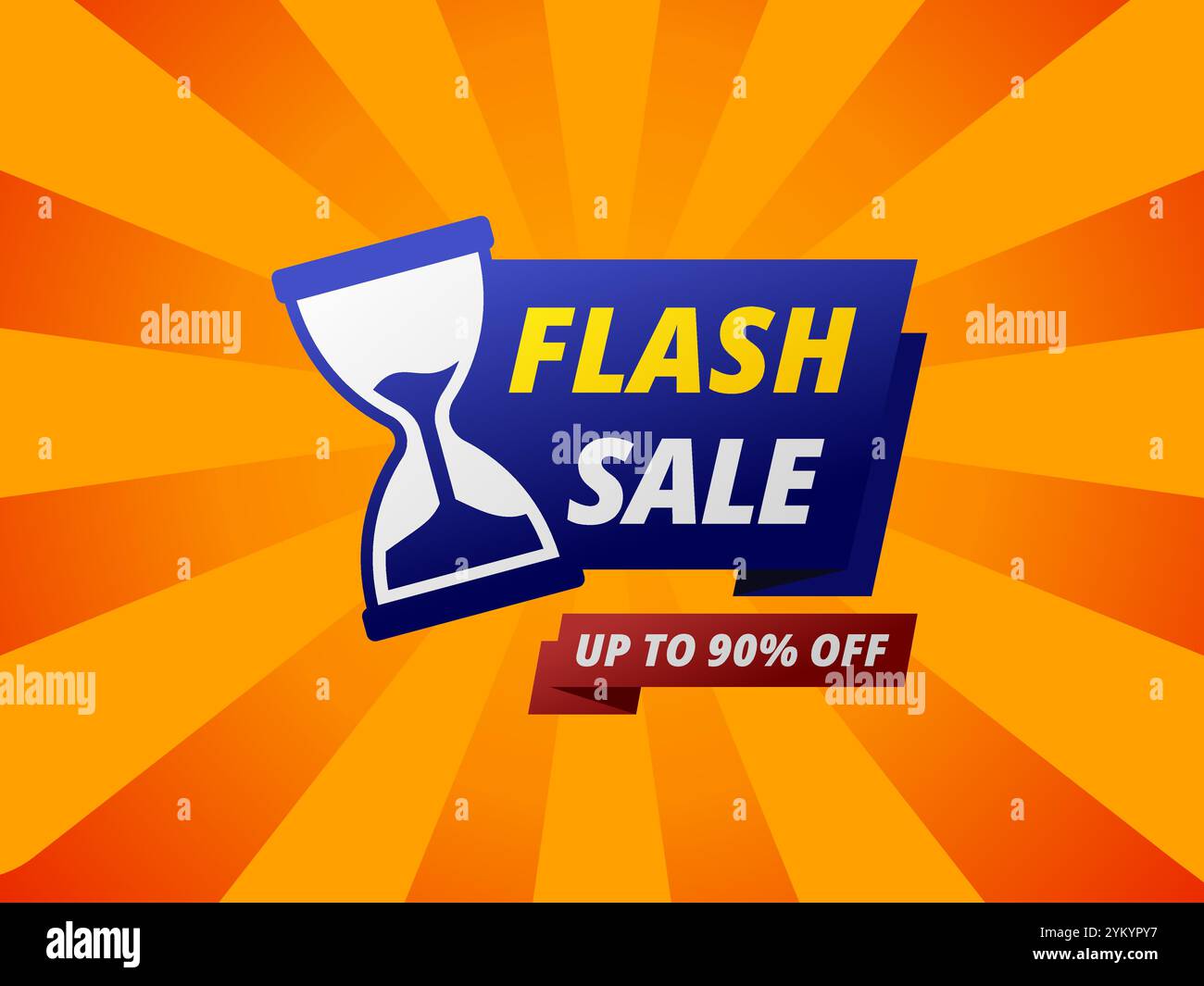 Bannière de vente ou de promotion pour la vente au détail ou le commerce électronique. Illustration de Vecteur