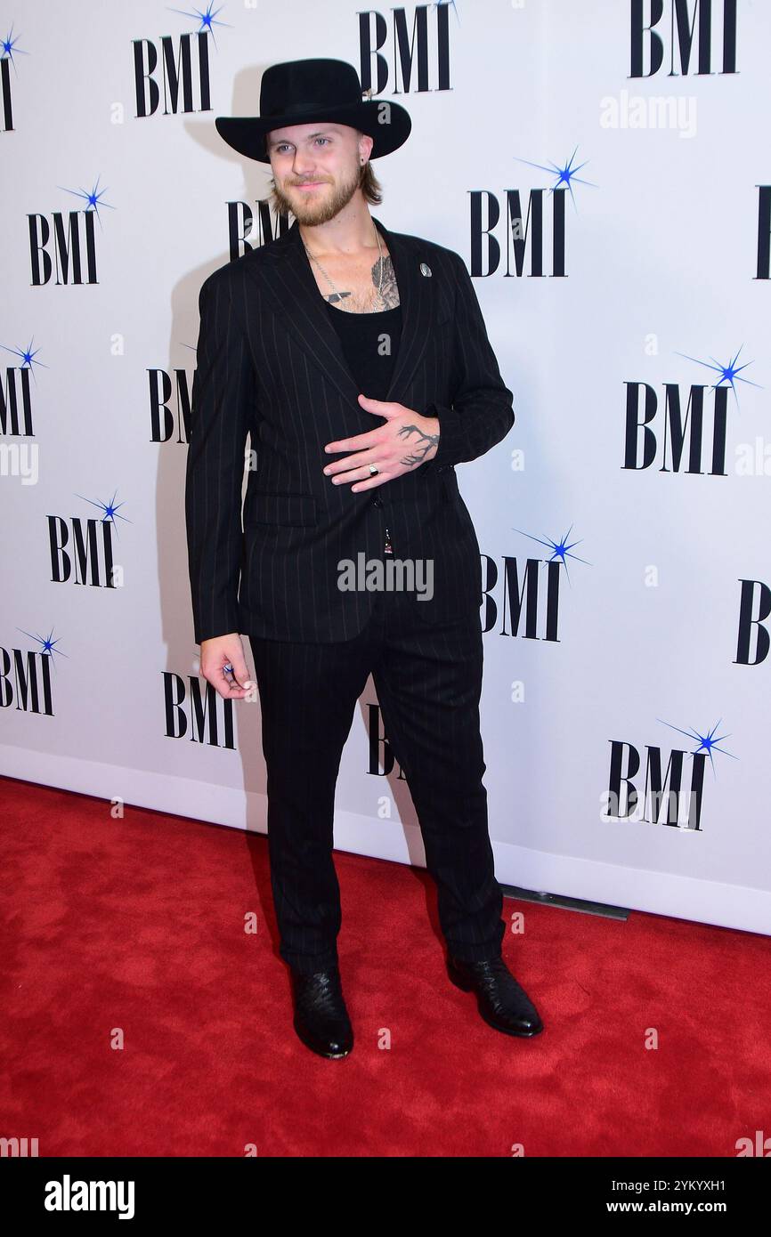 19 novembre 2024 - Nashville, Tennessee - . 2024 BMI Country Awards ont eu lieu au siège de BMI Music Row. (Crédit image : © Dara-Michelle Farr/AdMedia via ZUMA Press Wire) USAGE ÉDITORIAL SEULEMENT! Non destiné à UN USAGE commercial ! Banque D'Images