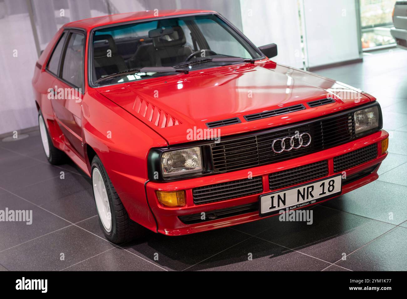 Audi Sport Quattro 1984 im Audi Museum mobile à Ingolstadt / Datum : 15.11.2024 / *** Audi Sport Quattro 1984 au Audi Museum mobile à Ingolstadt date 15 11 2024 Banque D'Images