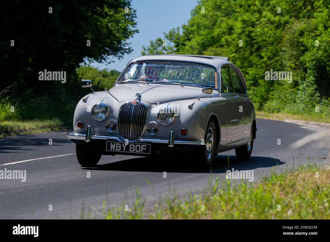 1968 Jaguar Mk2 3,4 340 classique berline sport de luxe britannique Banque D'Images