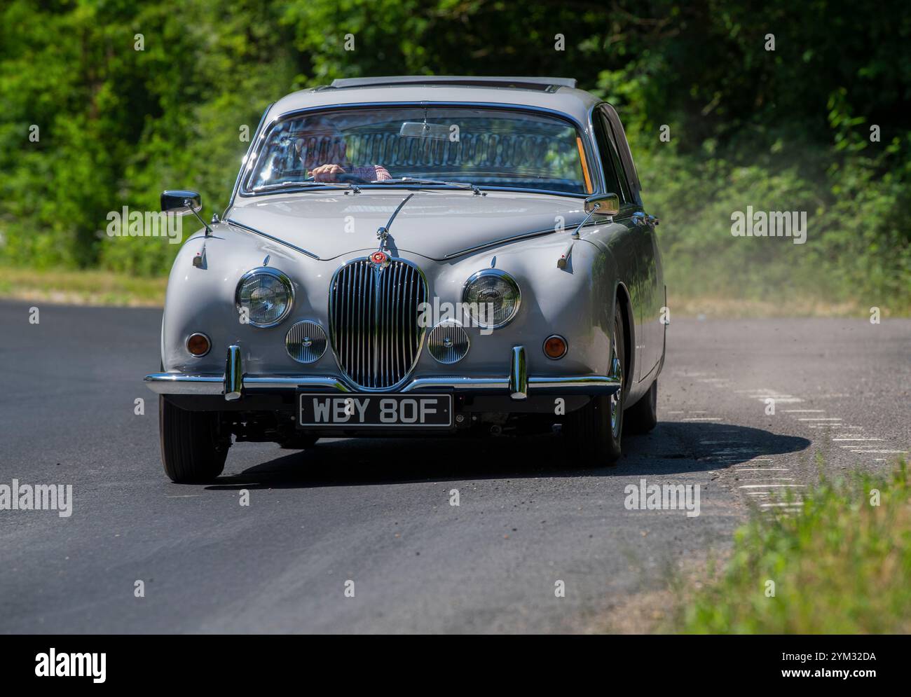 1968 Jaguar Mk2 3,4 340 classique berline sport de luxe britannique Banque D'Images