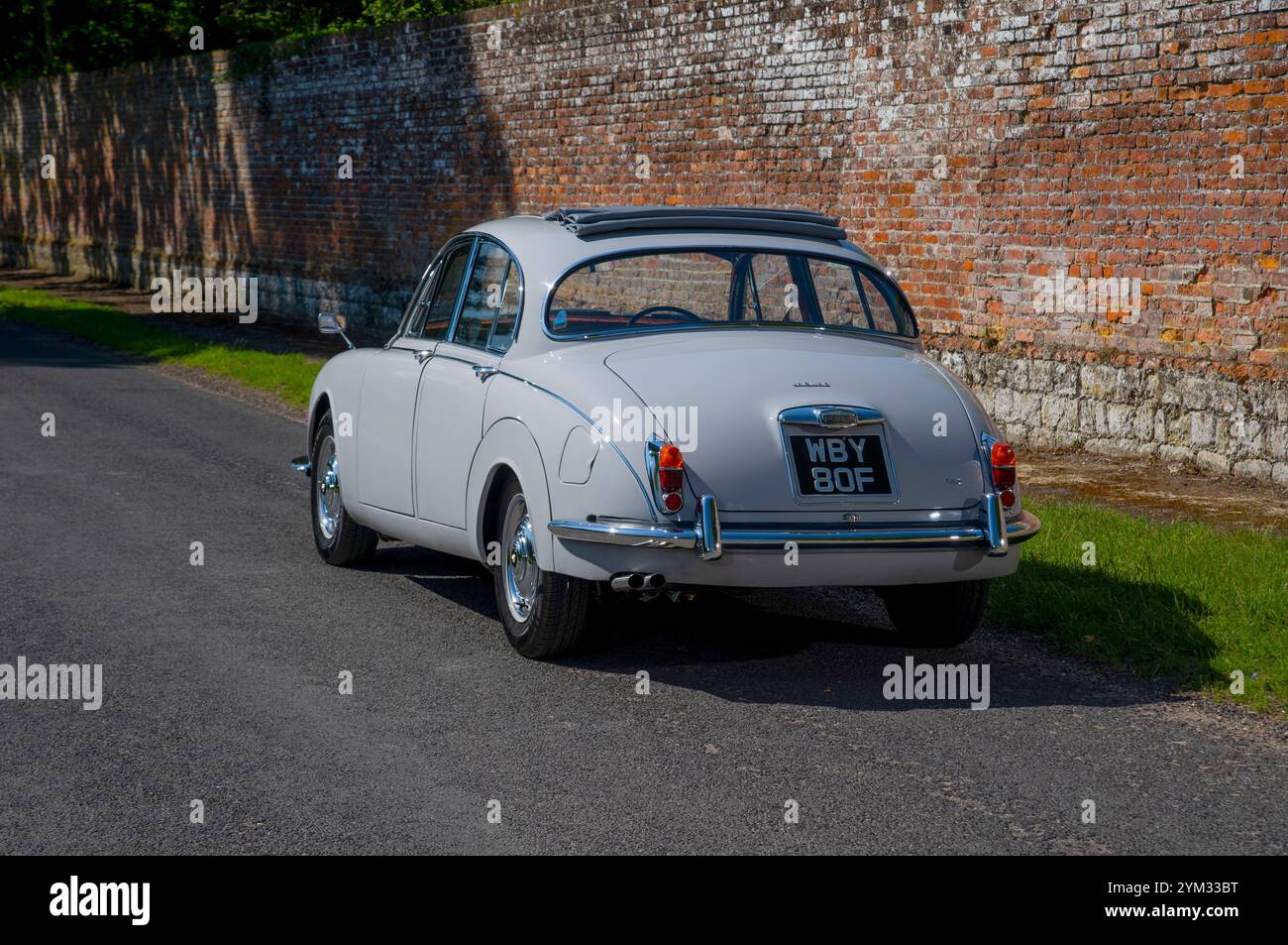 1968 Jaguar Mk2 3,4 340 classique berline sport de luxe britannique Banque D'Images