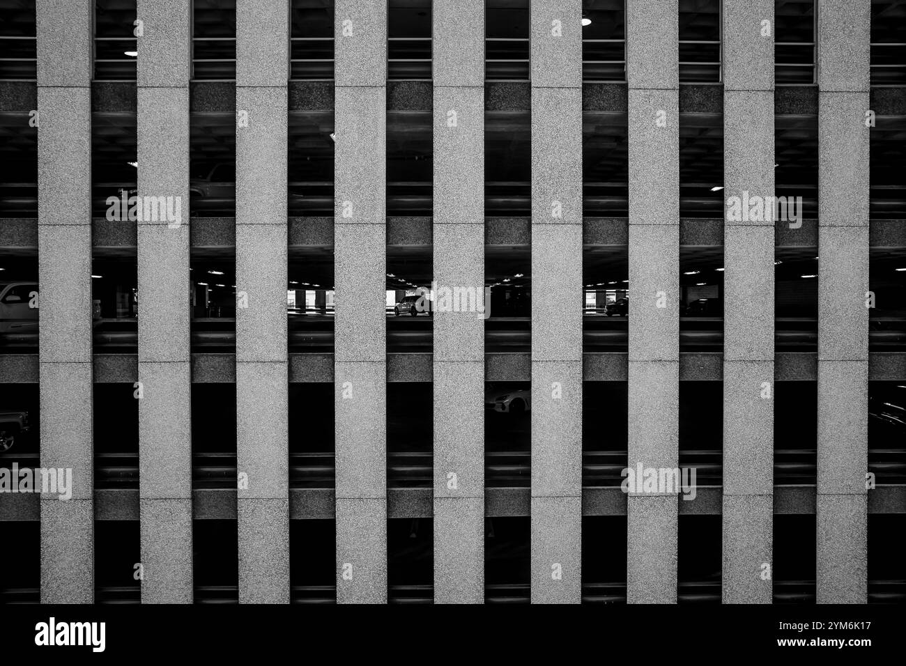 Parking San Antonio Banque D'Images