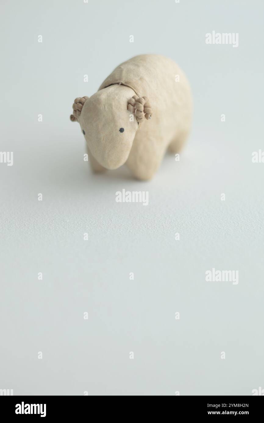 Papier de mouton mâché Banque D'Images